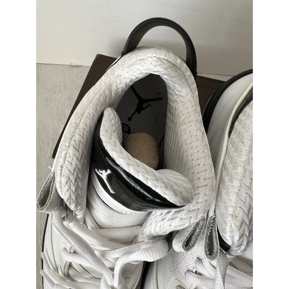 Nike Air Jordan New School White Black 469955-103 Mens 10.5 New No Box 2011 - Picture 8 of 16